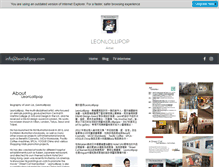 Tablet Screenshot of leonlollipop.com